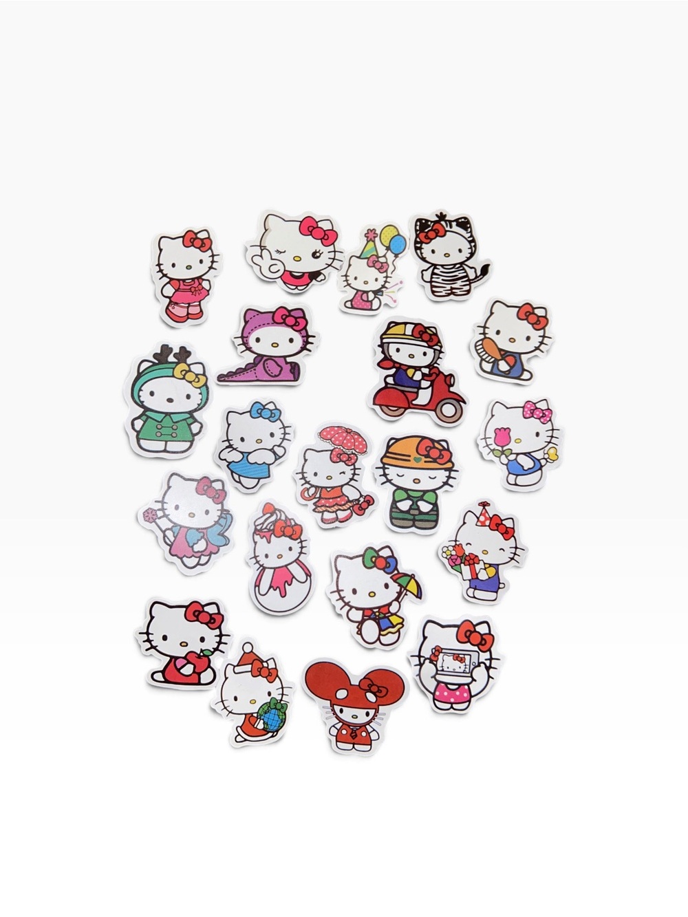 40 Hello Kitty Colorful Character Sticker Set